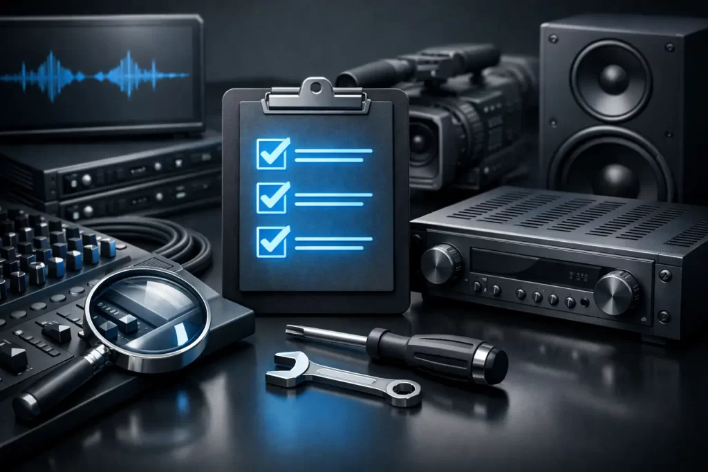 Preventive Maintenance for AV Equipment