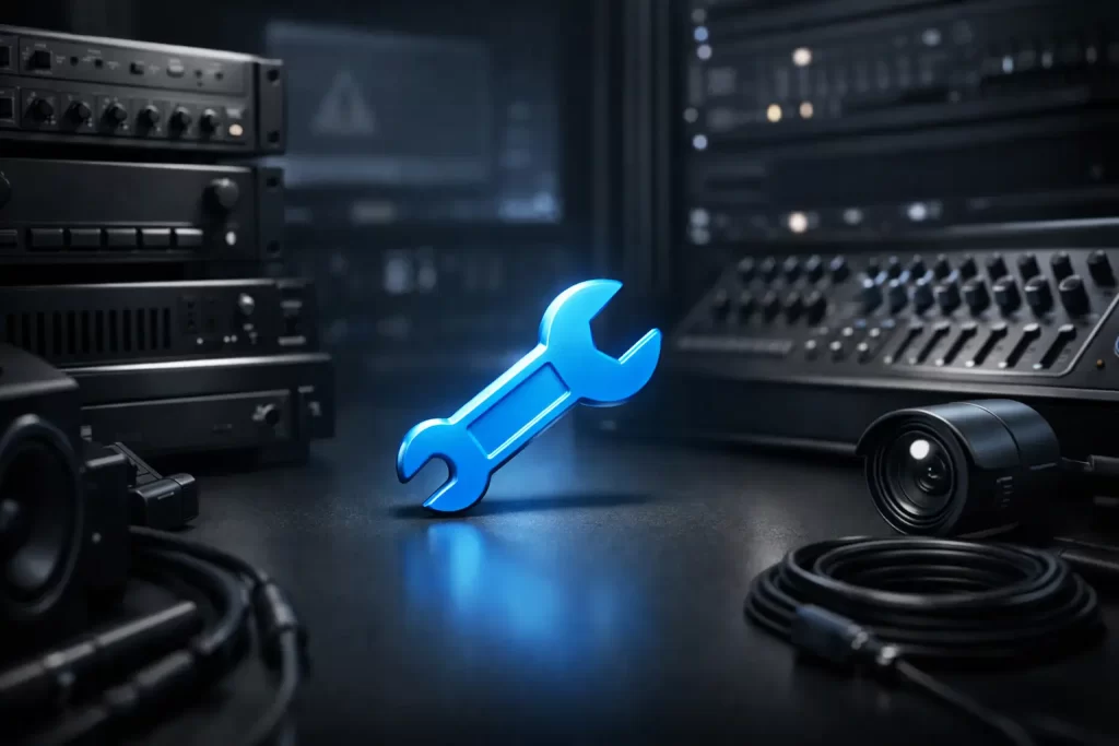 Emergency AV Repair Services That Restore Uptime