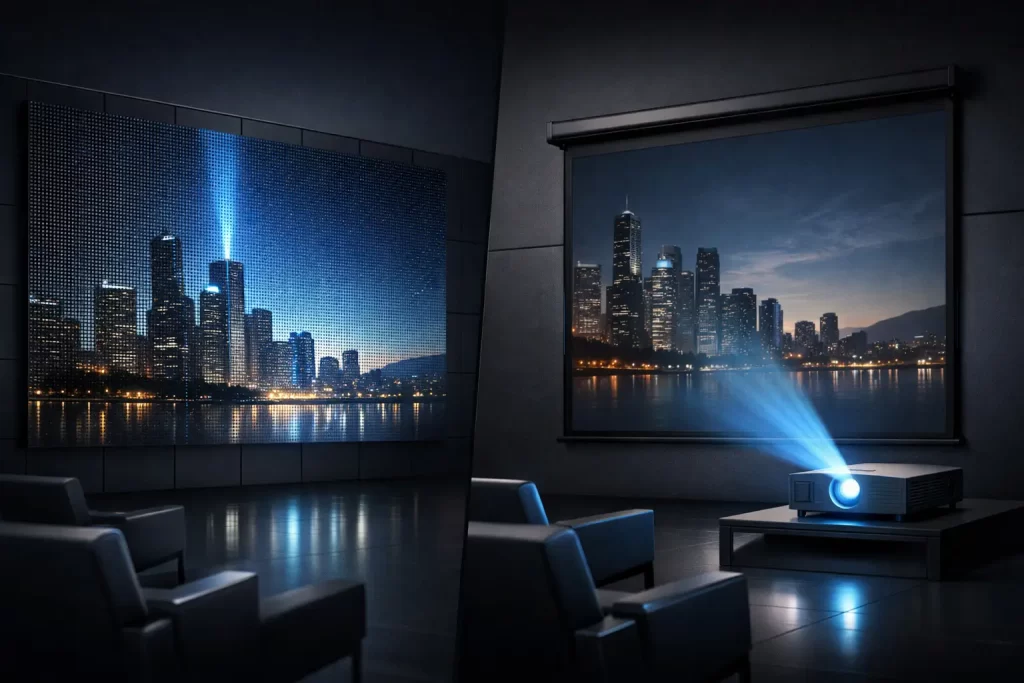 LED Wall vs Projector: Which Fits Your Space?